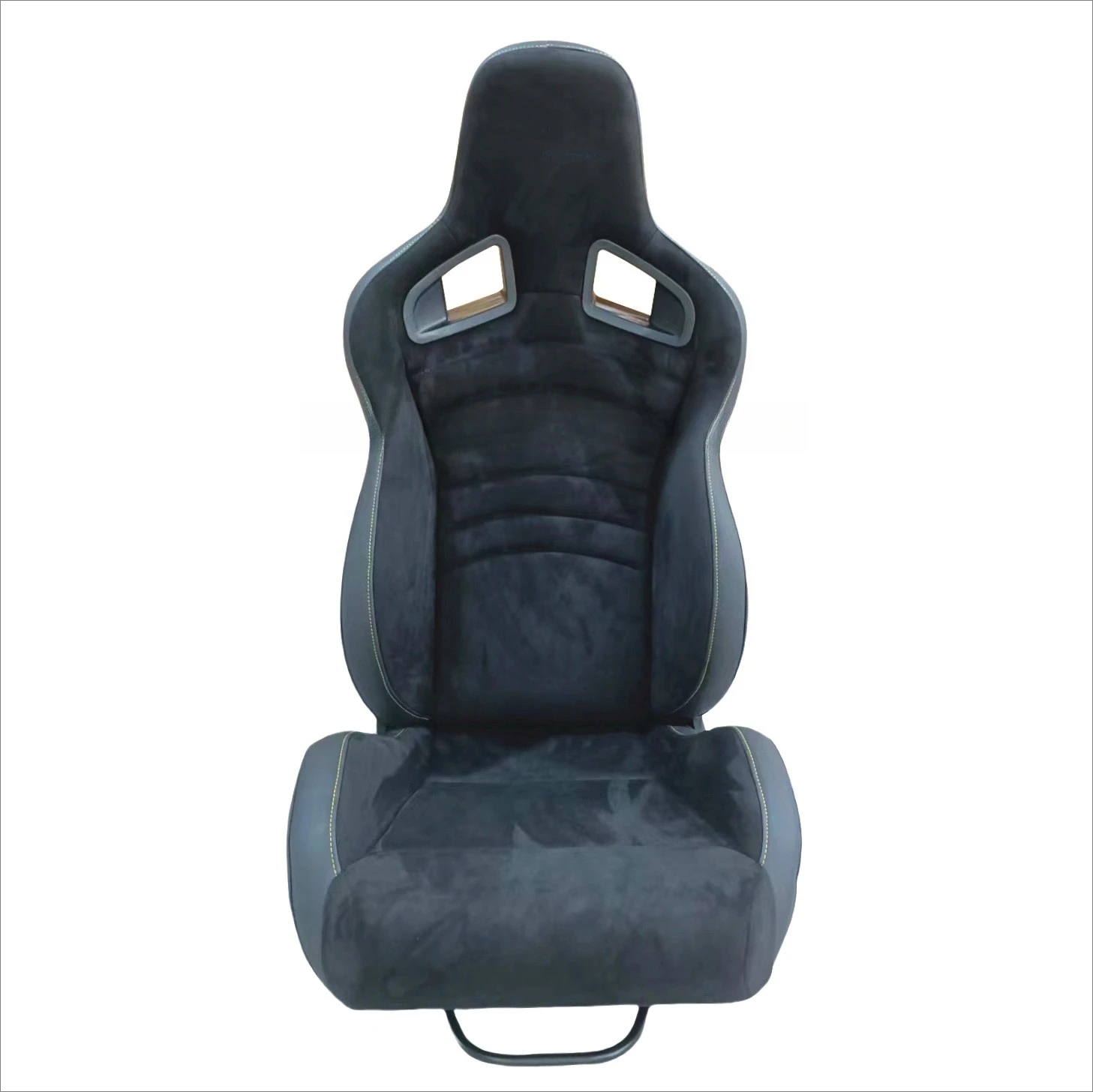 Modified Car Seat Fiberglass Carbon Fiber Universal Bucket Sport Adjustable PVC Leather Suede Sim Racing Seat