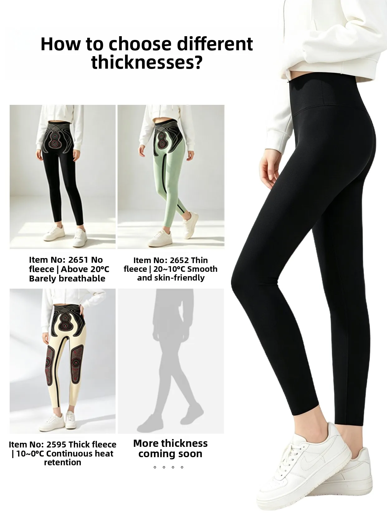 High Waist Thick Fleece Barbi Gourd Pants Women's Base Layer Outerwear Heating Warm Tummy Control Butt Lifting Knee Pad