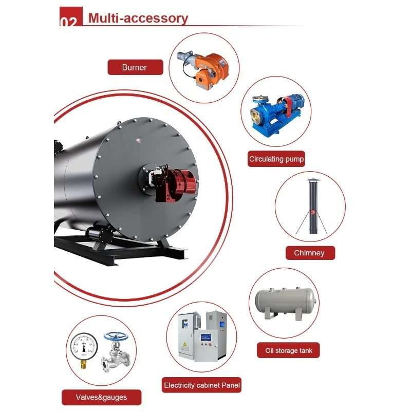 Industrial Oil Gas Fired  Thermic Oil Boiler Thermic Fluid Heater Boiler