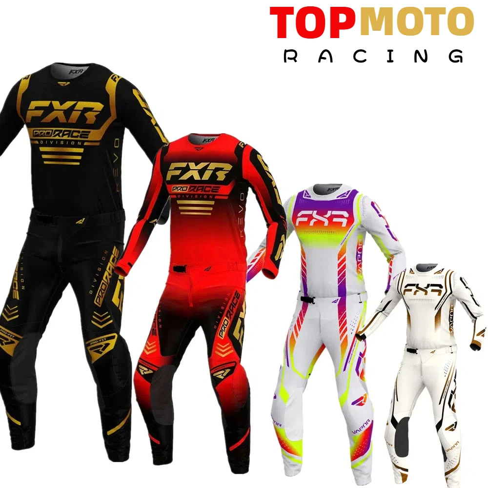 

FXR 2024 GEAR SET Mach For Jersey Pants Offroad Mens Kits Motorbike Suit Adult
