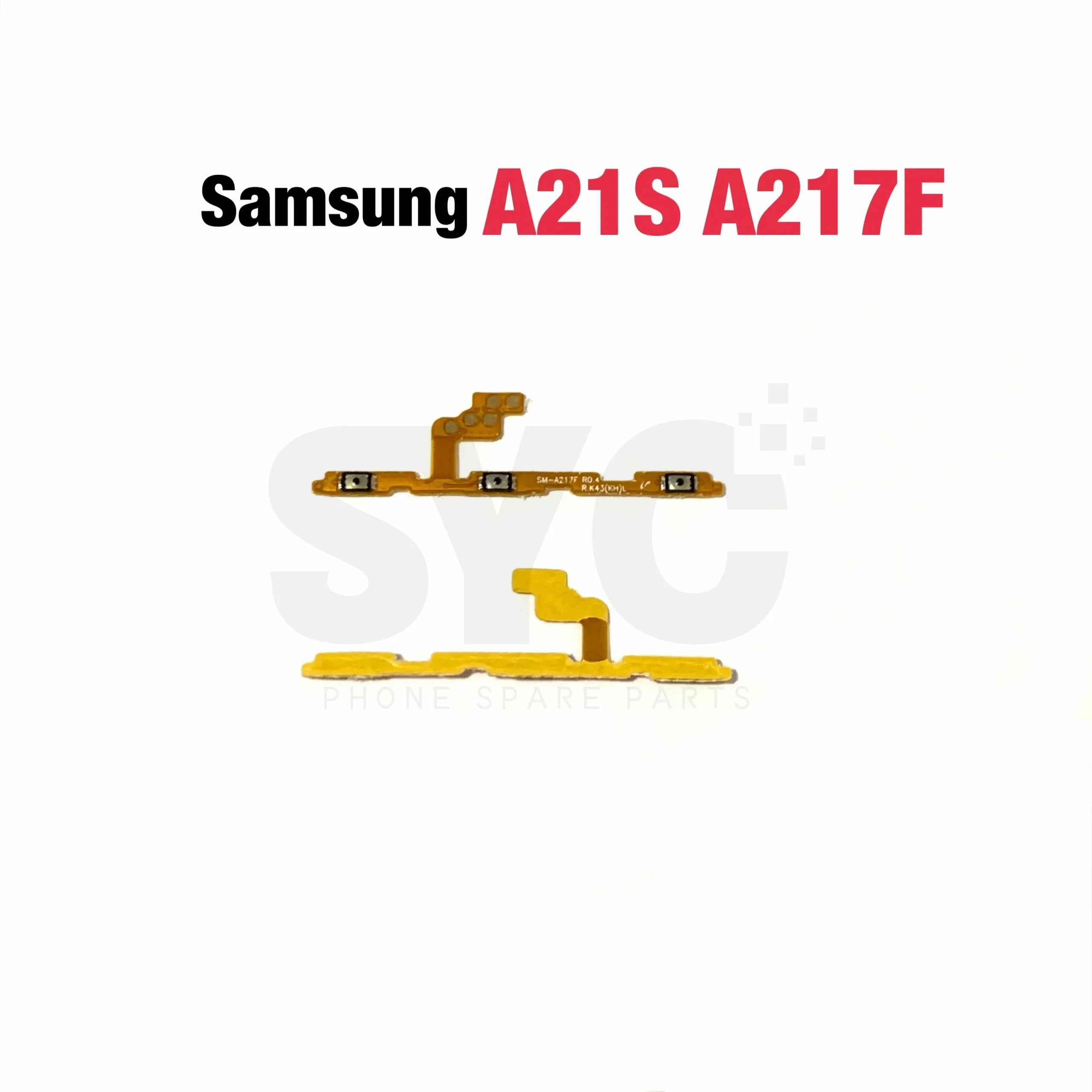 For Samsung A10 M10 A20 A30 A50 A70 A11 A21s A30s A50S A71 A02S A03S A02 Power On Off Volume Side Button Key Flex Cable