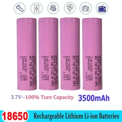 1-10 Pieces 2024 100% Original Best Selling INR18650 35E 25A Discharge 3.7V 3500mAh Li-ion Screwdriver Batteries