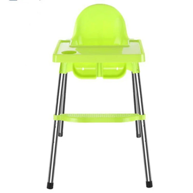 Silla de comedor de seguridad ajustable para niños, mesa y silla de comedor estables para bebés y niños pequeños, silla alta para comer para bebés, silla creciente