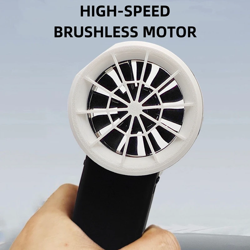 X50 portátil turbo jet ventilador secador de carro motor sem escova impulso de alta potência 1300g ventilador duto turbo ventilador