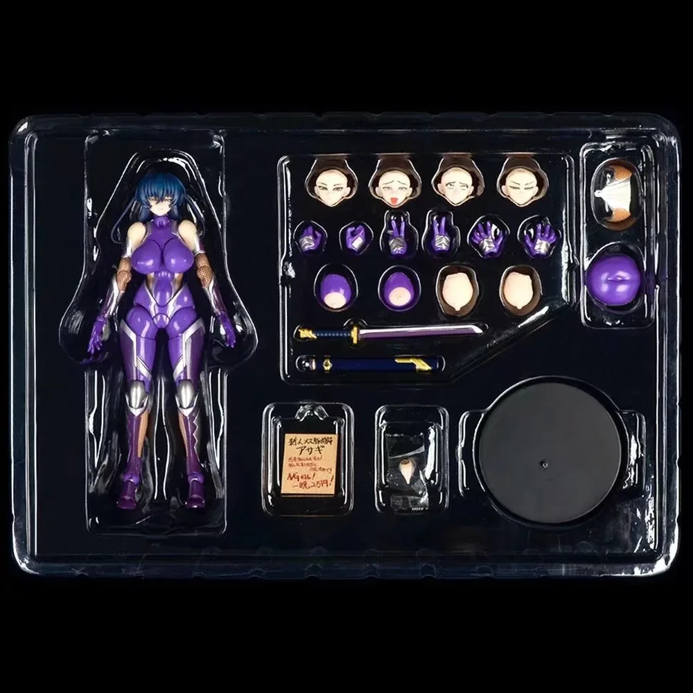 Segunda machado asagi modelo igawa taimanin série figura estátua de pvc boneca nativa foguete menino figura de ação desktop ornamento brinquedos