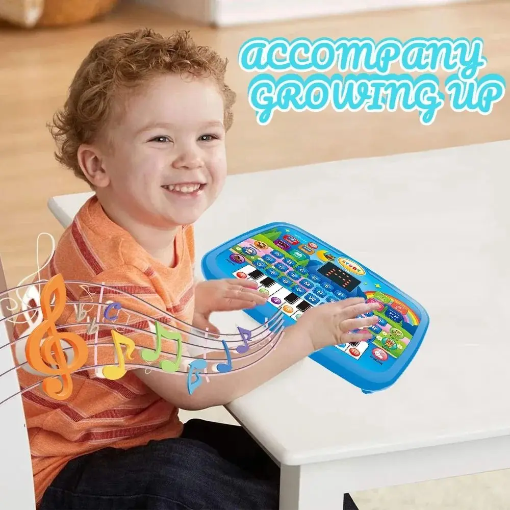 Simulazione Computer Punto vocale Macchina per la lettura Educazione precoce Simulazione linguistica prescolare Mini tablet Blocco per l'apprendimento