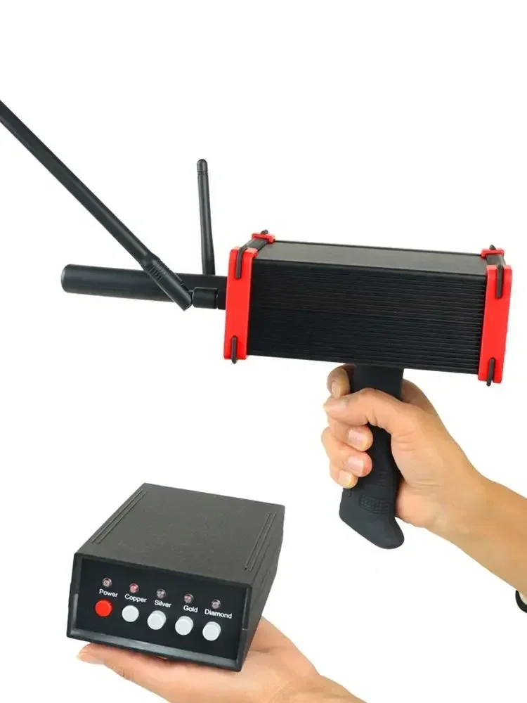 99 Meter Professionele Handheld Metaaldetector, Dubbele Sonde Goud Zilver Zoeker Max 16M Dieptedetectie - afbeelding 2