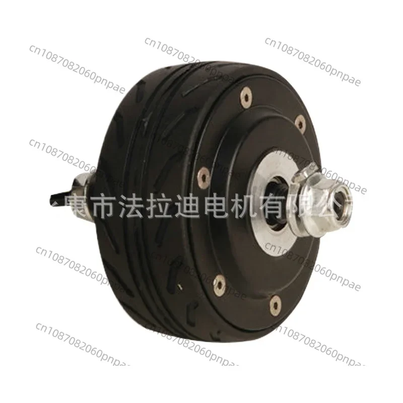 

Manufacturer supply, brushless DC motor 4 inch bilateral shaft medical equipment hub motor, tee machine motor