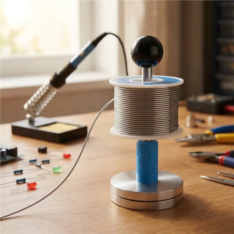 SHGO-360° Rotating Solder Wire Holder Anti Tangle Multifunctional Rotatable Solder Welding Tool Accessory