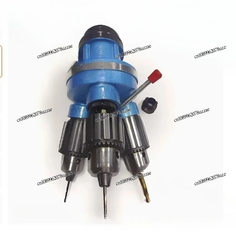 

Multi-head Bench Drill Multi-tool Quick Manual Rotation Three-head Drilling Chamfering Tapping Bench Drill