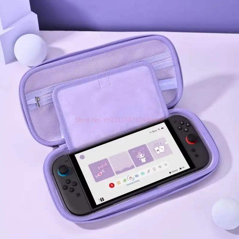 Sanrio Hello Kitty Kuromi Cinnamoroll Switch2 Storage Bag Portable Protective Case For Nintendo Ns2 Cartoon Anime Peripheral - view 5