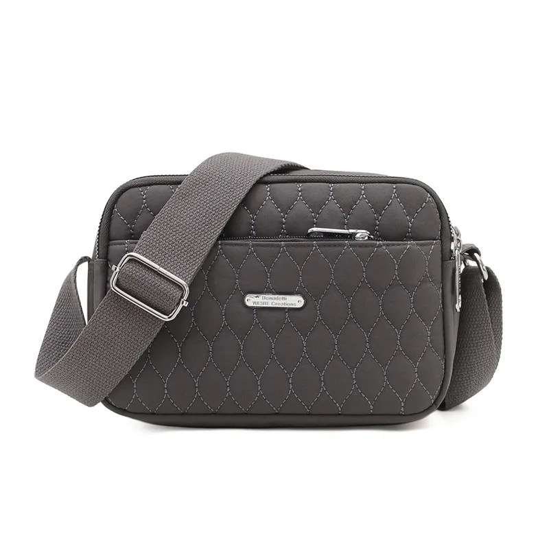 Küçük omuzdan askili çanta kadınlar için tasarımcı postacı çantası bayanlar Tote telefonu kılıfı naylon çanta çanta kadın Crossbody çanta