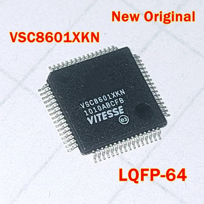 1pcs to 5pcs New Original VSC8601XKN  LQFP-64 VSC8601 10/100/1000BASE-T PHY with RGMII MAC Interface
