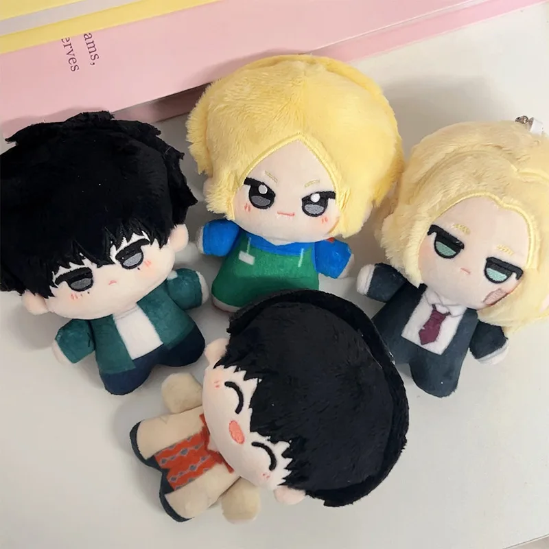 10 cm SAKAMOTO DAYS Plüschtiere, niedliche, weiche, gefüllte Anime-Schlüsselanhänger-Puppen für Kinder, Geburtstag, Weihnachten, Geschenk