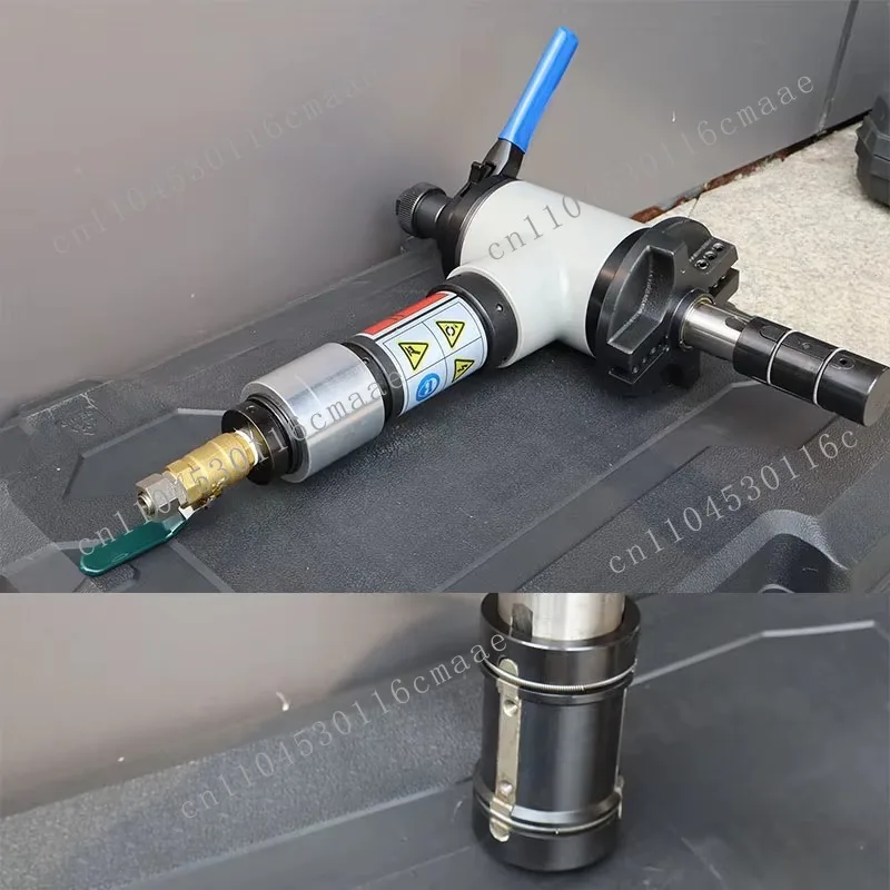 Professional pneumatic pipe beveling machine 40-120mm portable pipe beveling machine, stable performance