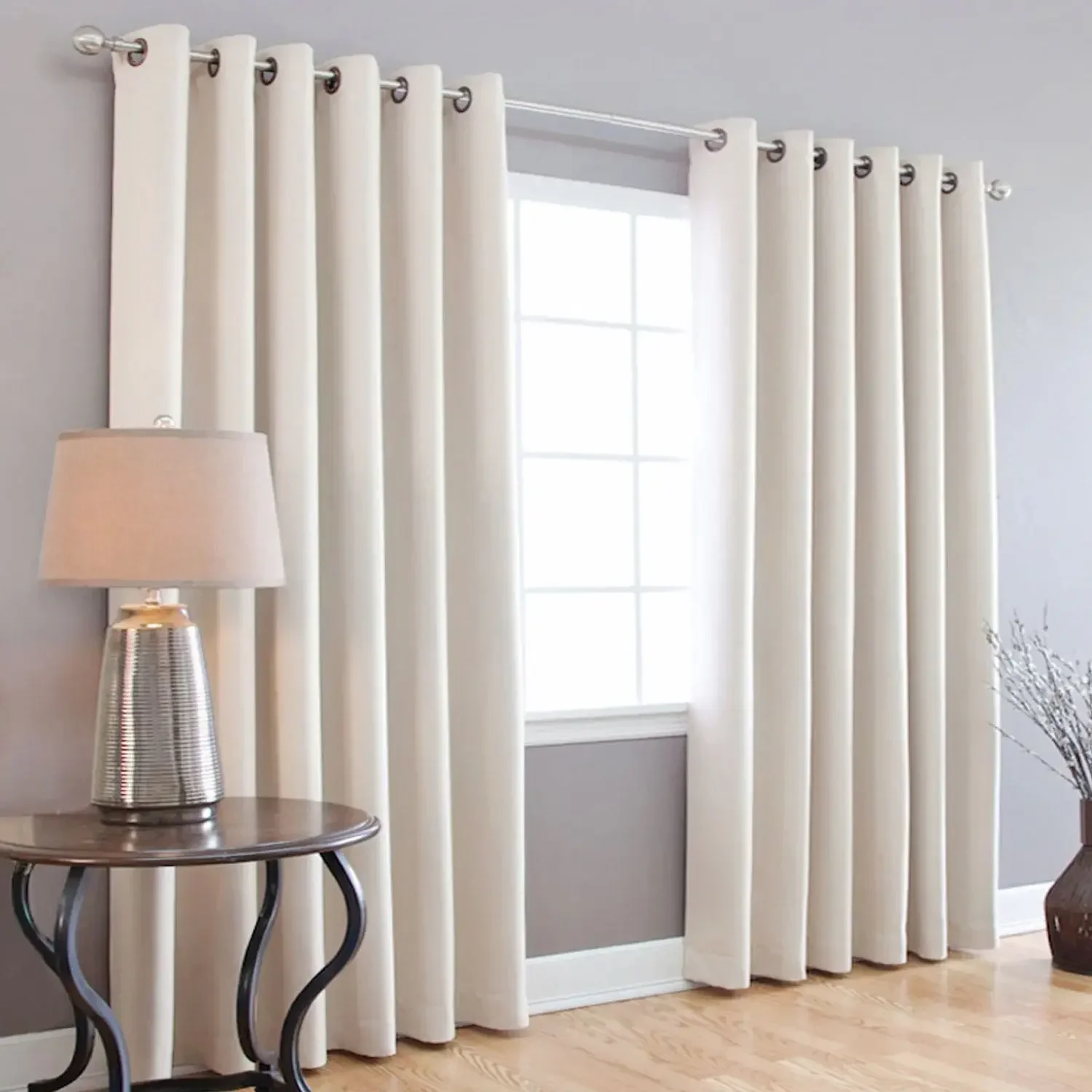 

Electric Smart Curtains, Double-layer Corrugated Pleated Curtains, Gauze Curtains+blackout Cloth, Customized Sizes