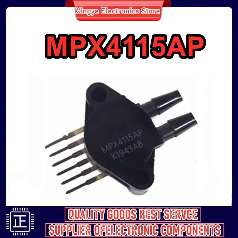 

MPX4115AP MPX4115 SIP-6 New original single chip silicon pressure sensor