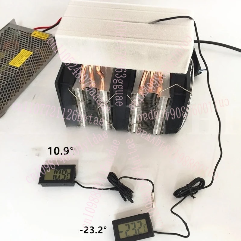 

Diy12V Electronic Refrigerator Refrigeration Piece Small Refrigerator Incubator Semi-conductor Small Air Conditioner