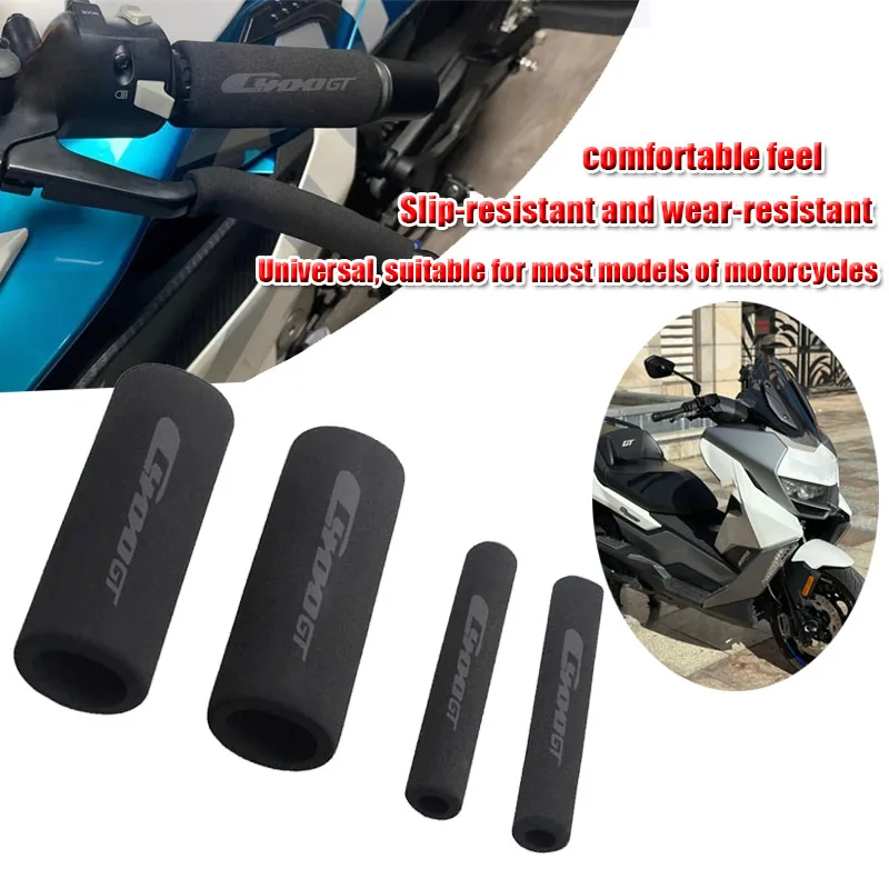 Cubierta de agarre de motocicleta, cubierta de esponja de agarre de manillar a prueba de golpes, compatible con C400X C400 X SE C400 GT 2022 2023