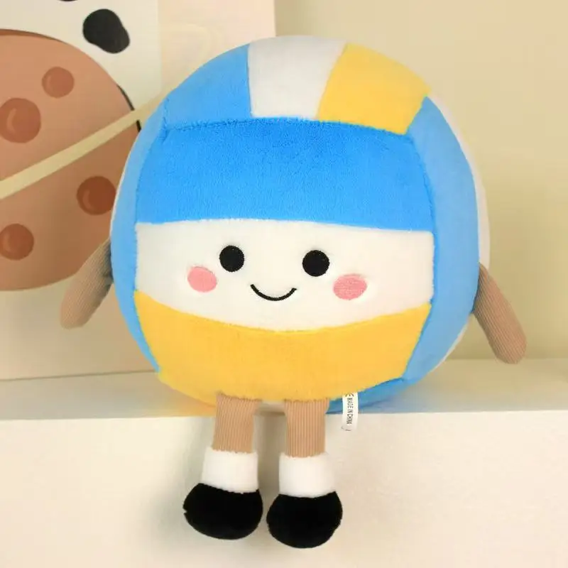 

Милая волейбольная кукла, плюшевая игрушка, баскетбольная футбольная кукла, аниме, подушка, домашний детский подарок на день рождения, кукла, Рождественский подарок