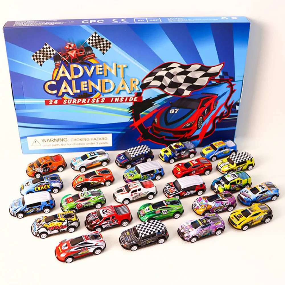 

Advent Calendar 2024 Car Toys 24 Days Christmas Countdown Calendar Vehicles Toy Xmas Countdown Calendar Christmas Gifts for Kids