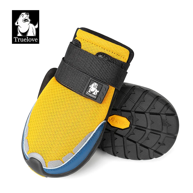 Truelove Huisdierschoenen Vibram Zool Reflecterend Duurzaam Antislip Zacht Mesh Nylon Comfortabel Buiten NIEUW 2/4 stuks Training TLS4862