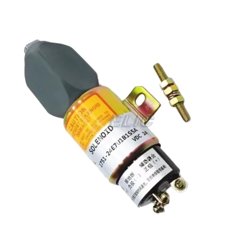 

Excavator Parts 24V Flameout Solenoid Valve S6K Stop Solenoid Valve 1751-2467 1751-2467UIBIS5A