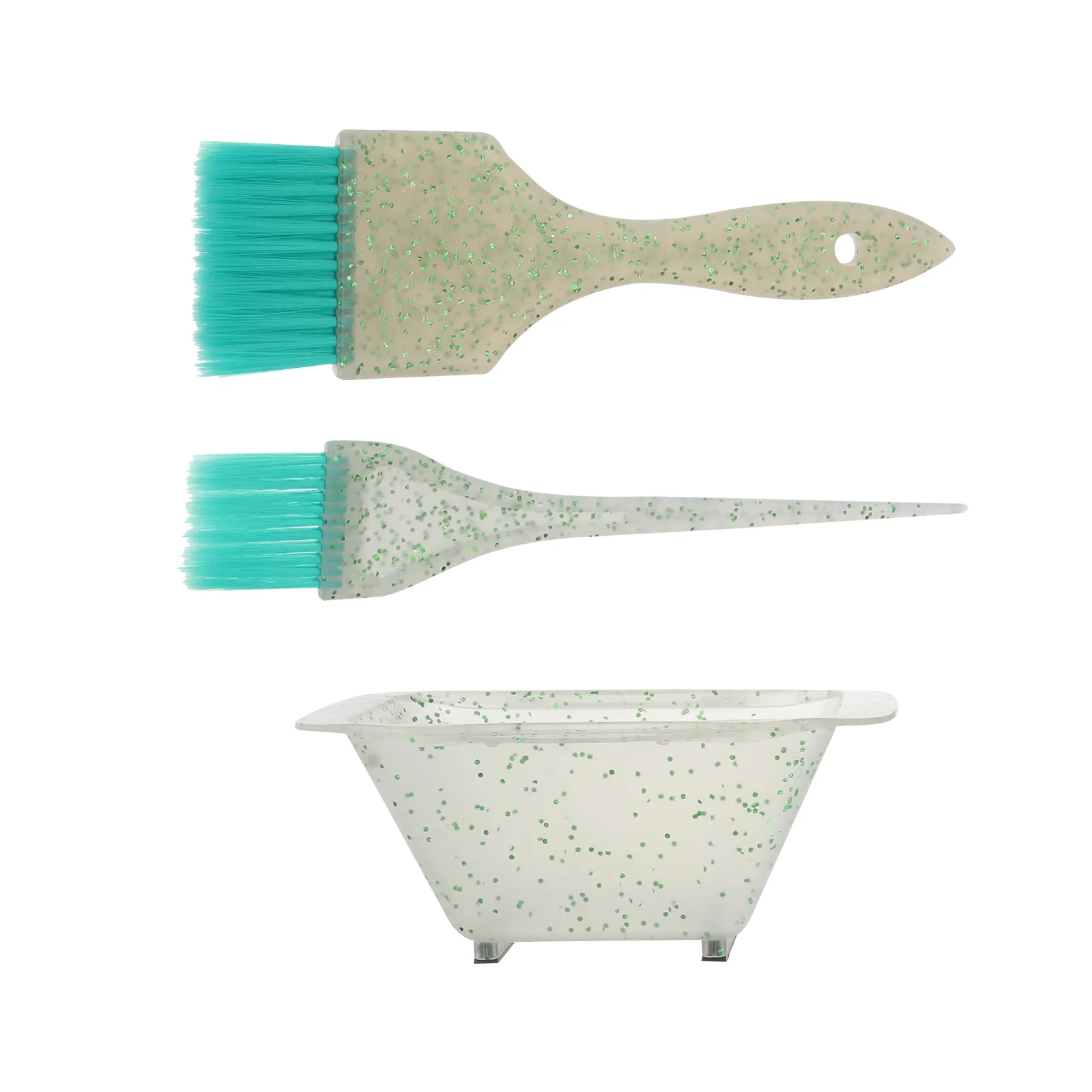 

Hair Dyeing Accessories Brush Tool Salon Supplies Bowl Color Green Hairdressing Accessory Man