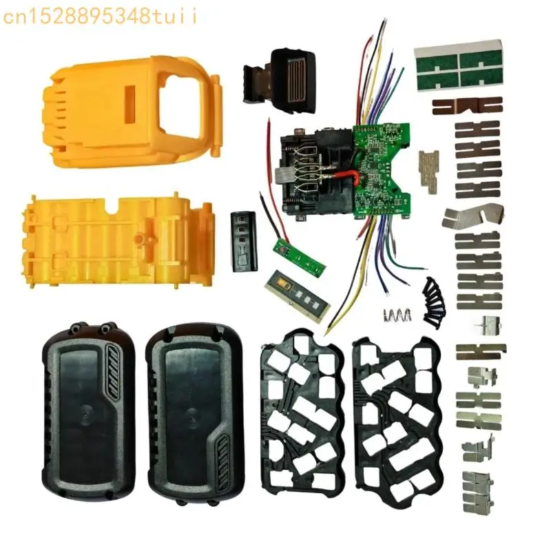 Y4QF Easy Assembly Batterij Cover voor DEW 20V/60V DCB609 DCB606 18650 Power Tool