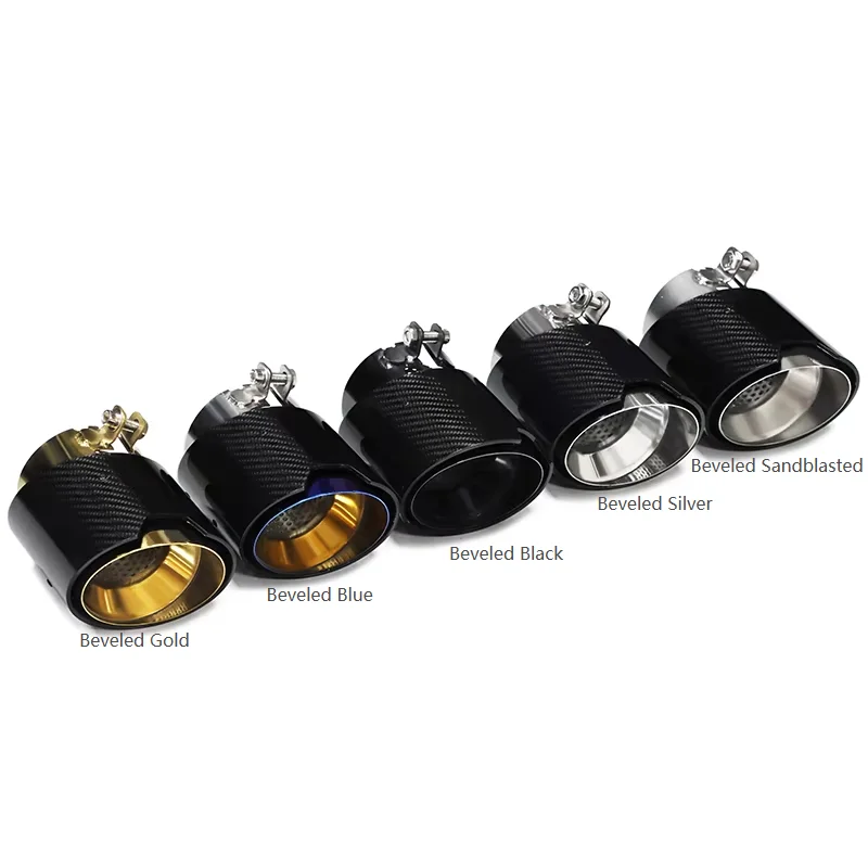 Car Muffler Tips Exhaust Pipes Exhaust Tips for bm-w M2 F80 M3 M4 M5 F82 F87 F90 G80 G82 G83 G87 X3m X4m X5m X6m F97 F98 F95 F96