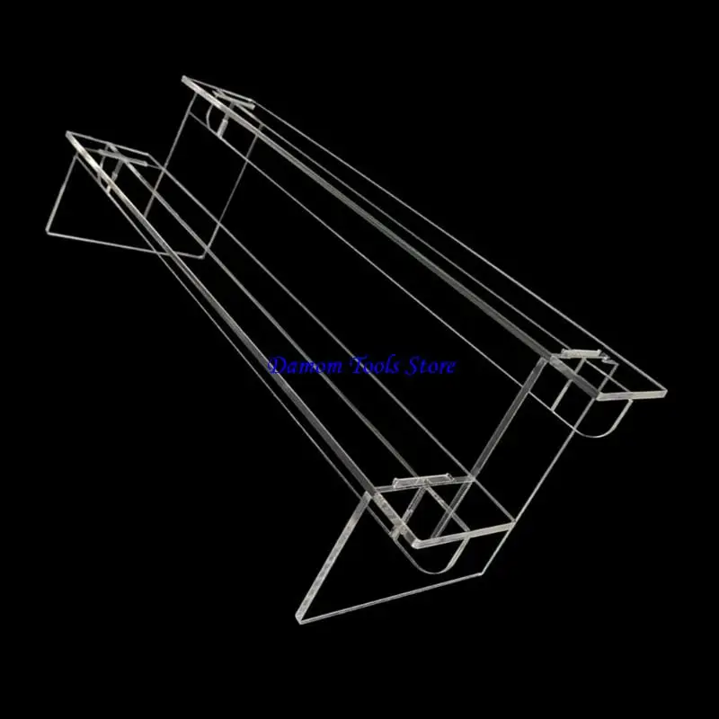 57BE ACRYLIL DISPLAY STAND RACK رف رف للأجسام الصغيرة.