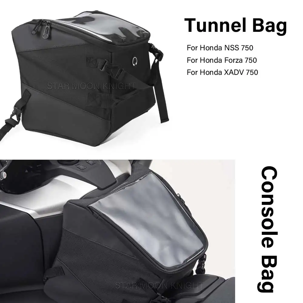 

Center Console Bag For Honda Forza750 Forza 750 NSS750 X-ADV 750 2021- Scooters Travel Storage Tunnel bags