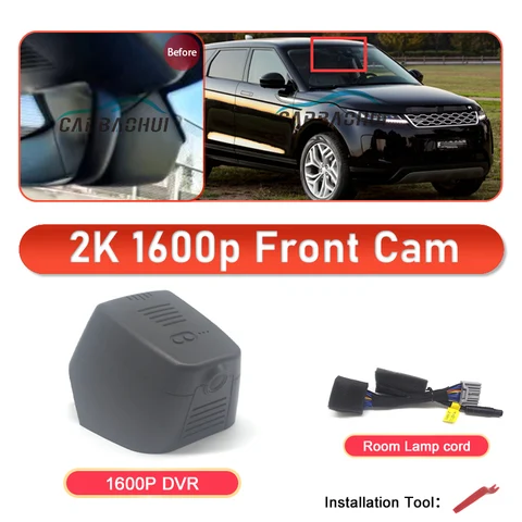 Новинка! Автомобильный видеорегистратор с Wi-Fi, видеорегистратор для Range Rover Evoque, для Range Rover Velar 2020 2021 2022 2023 2024 4K, видеорегистратор