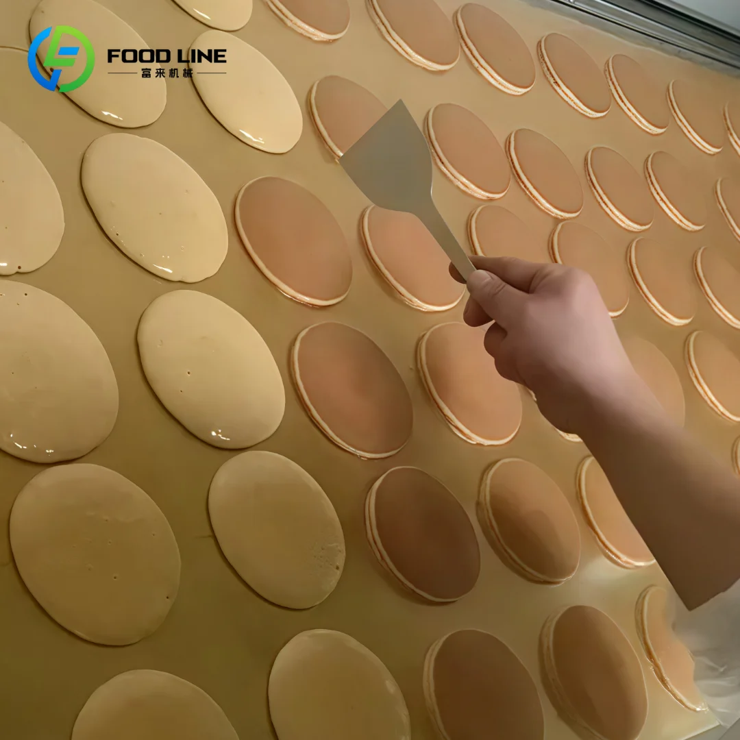 A Smart Made of 304 Stainless Steel with a Heat-resistant Outer Shell Dorayaki Production Line