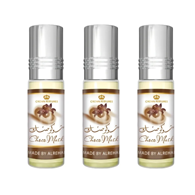 Al Rehab - Perfume en Roll-on Choco Musk (3 x 6ml)