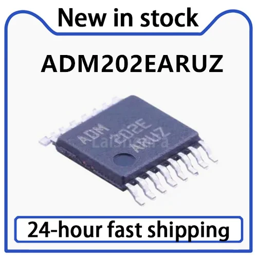 10PCS New ADM202E ADM202EARUZ ADM202 Packaged TSSOP16 Transceiver Chip IC in Stock