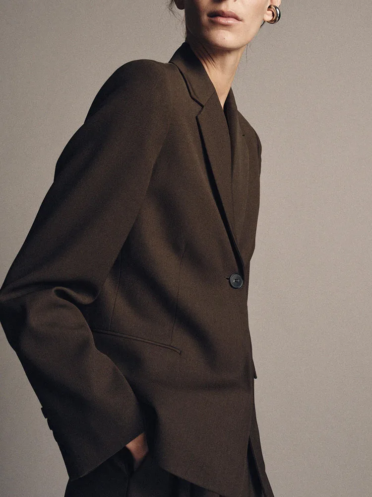 New Winter Women's Suit Jaet 2025 Pleated Skirt mid Waist 706 Faionable Ethnic Women's Clothing Stage Performance Wear