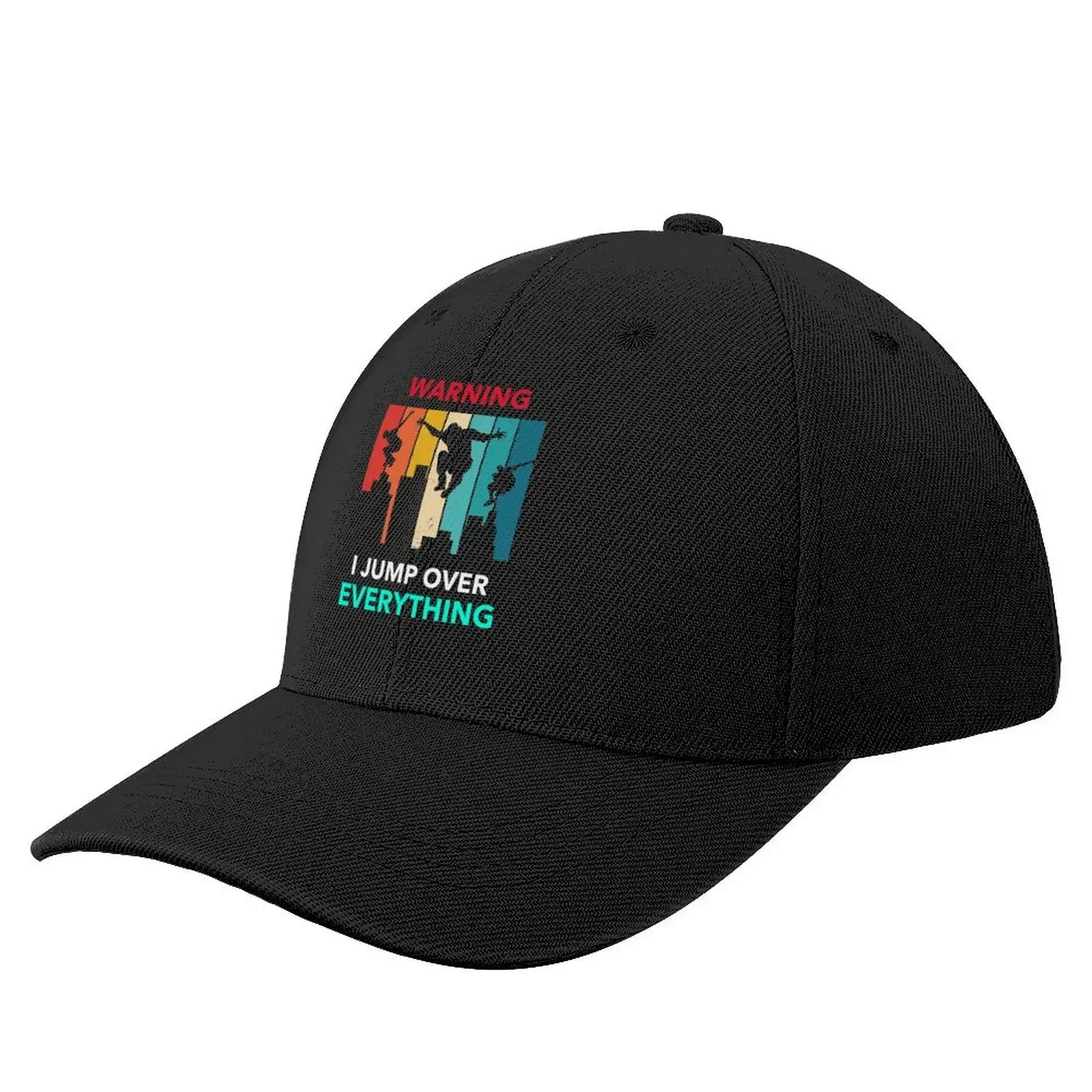 

Stunt Performer, Warning I Jump over Everything Baseball Cap Fashion Beach fishing caps man Hats Woman Men's