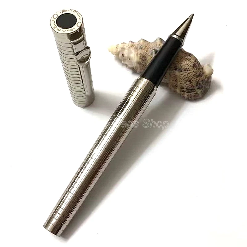 

Jinhao 185 Stainless Steel Roller Ball Pen JR243