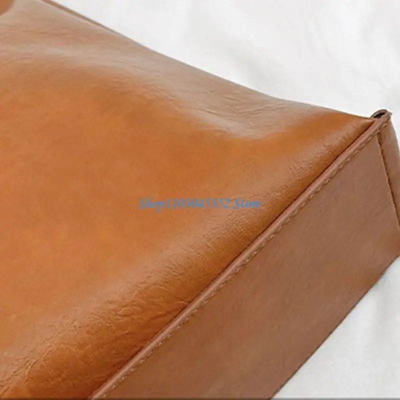 

A3PE Women's Slouchy Handbag Purse Large Capacity Soft PU Leather Shoulder Bag 2pcs