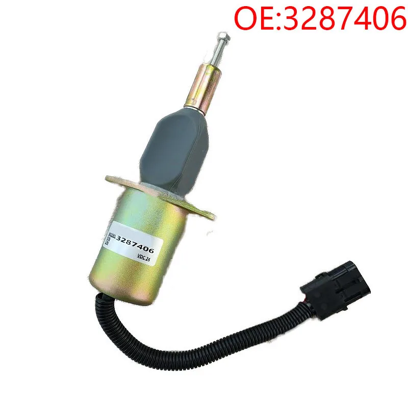 Suitable for 6CT Engine, Flameout Solenoid Valve, Fuel Cut-off Solenoid Valve 3287406