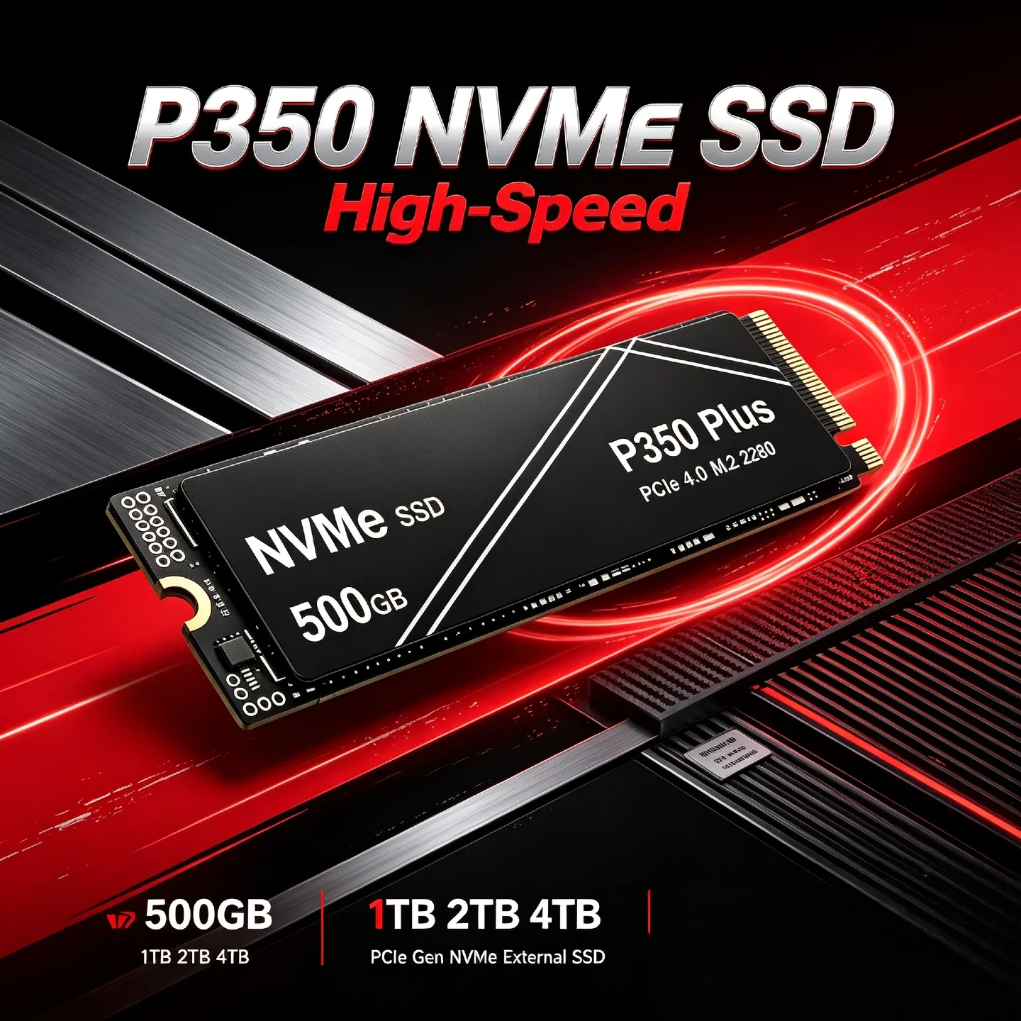 Pc Unit For Gaming - P350 PLUS 1TB 2TB 4TB Szybki