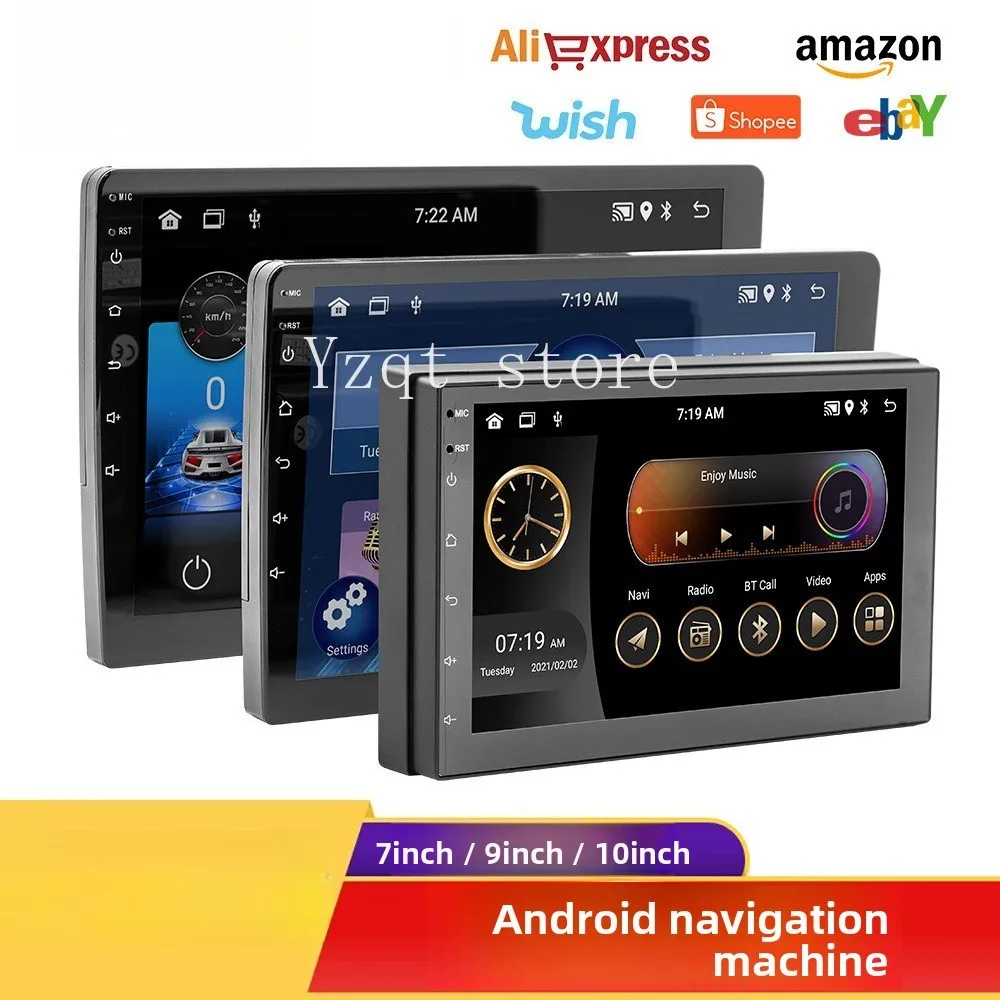 Jing Anchi 7/9/10 inch Android GPS car navigation machine Bluetooth central control large screen carplay car machine