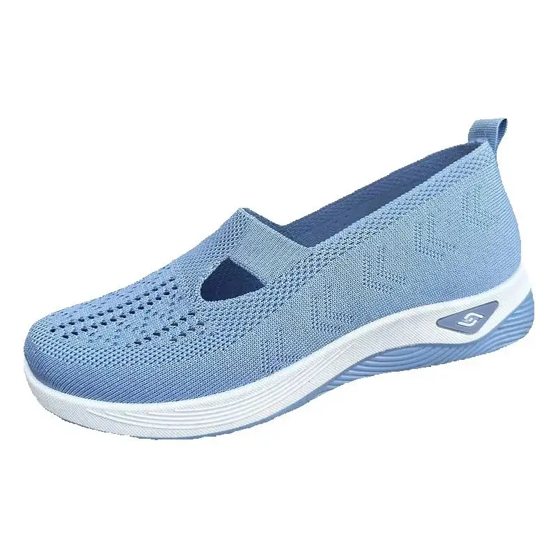 Women's Summer Shoes Breathable Soft Soled One Step  Cloth Large Size Women's Casual Shoes 35-43 Cheap Shoes Clearance
