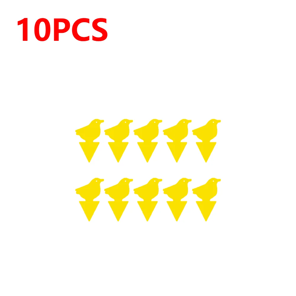 10-40 Stuks Vangplaten Fruit Fly Trap Geel Sticky Bug Trap voor Binnen Buiten Gebruik Insect Ongediertebestrijding tuin Sterke Lijm Plant