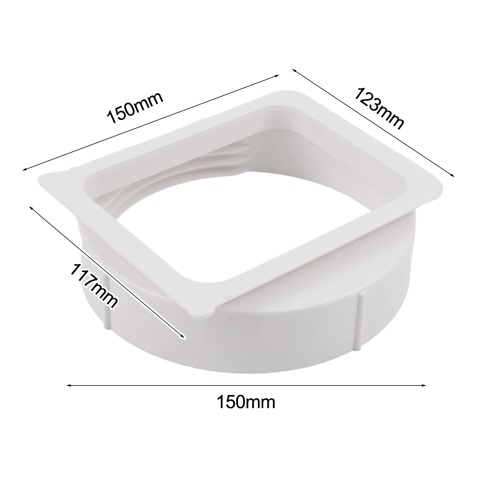 AC for exhaust Hose Connector Air Conditioner Interface Pipe Seamless Connection Efficient Airflow For Mobile AC Units