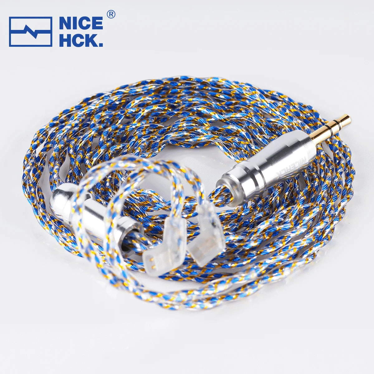 

NICEHCK BlueNoble 7N Кабель для обновления наушников высокой чистоты 2Pin/QDC HiFi аудио провод для Rockies Dawn-X P50 Daybreak Monarch MK4 IEM