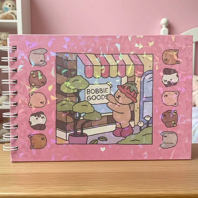 

1pc Watercolor Coloring Book Children's Drawing Book Student Sketching Portable Drawing Painting Supplies