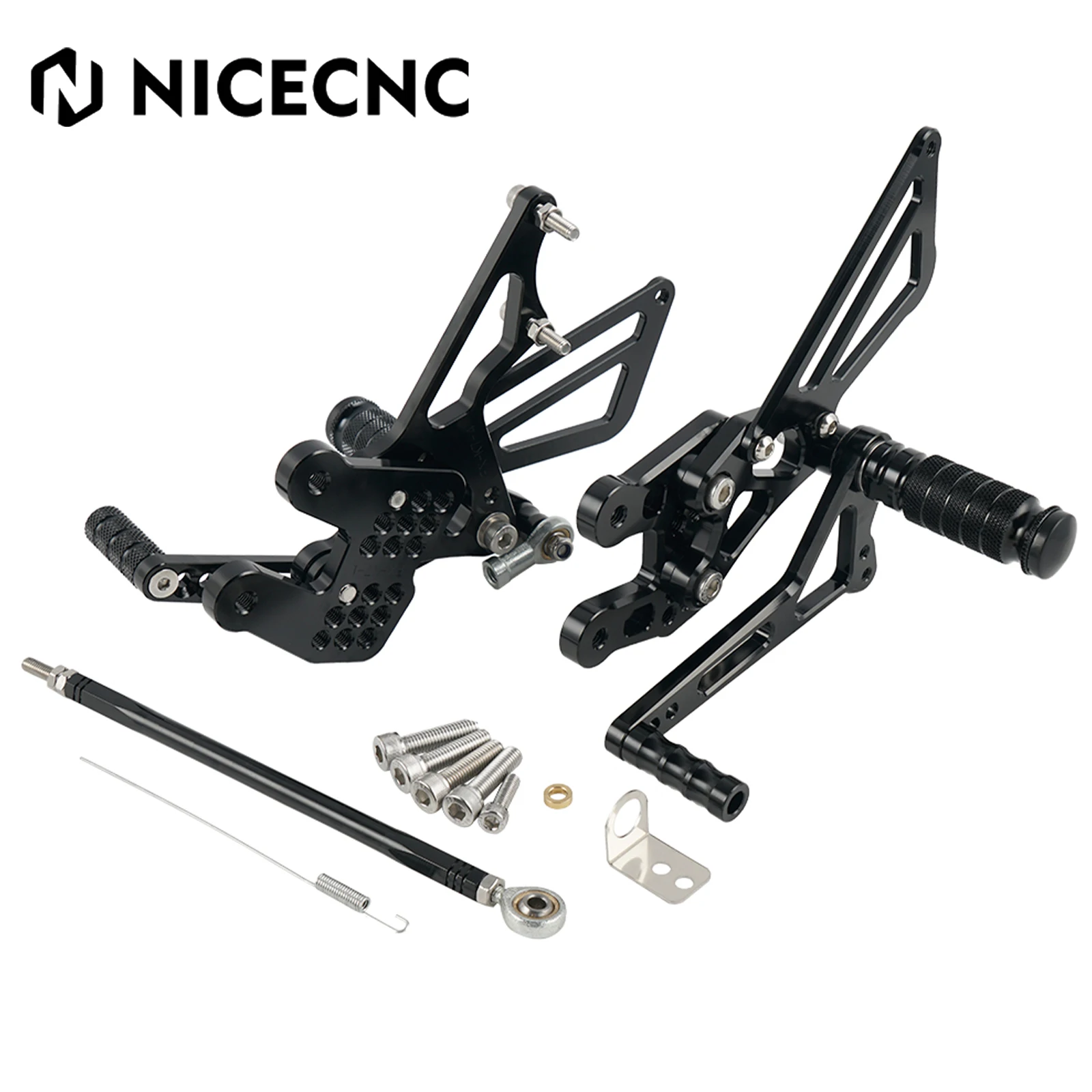 For Suzuki GSXR1000 K7 K8 2007-2008 Racing Adjustable Rearsets Footrest Foot Peg Pedal GSXR 1000 GSX-R1000 2007 2008