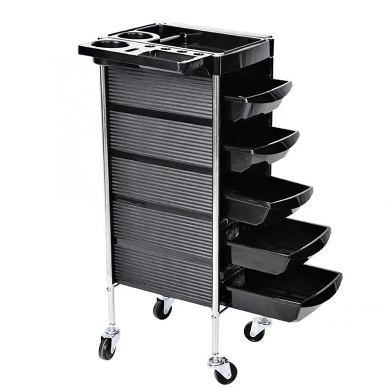 Picture 3: Nordic Beauty Salon Rolling Cart Modern Barbershop Drawers Designers Salon Trolley Barbershop Furniture Carrinho Multiuso